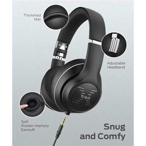 xfee hd|Tribit XFree Tune Bluetooth Headphones Over Ear .